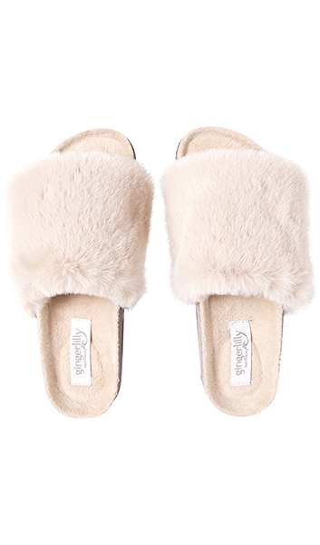 Olympia Angel Wing™ Slippers - Pink | Marie-Chantal